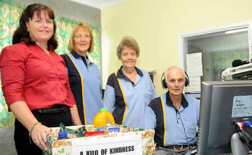 The Gympie Times’ Debbie Rowlands talks to Cooloola Christian Radio’s Noela Hooper, Ruth Thomason and Gordon Thomason about the Christmas appeal. The Gympie Times’ Debbie Rowlands talks to Cooloola Christian Radio’s Noela Hooper, Ruth Thomason and Gordon Thomason about the Christmas appeal.